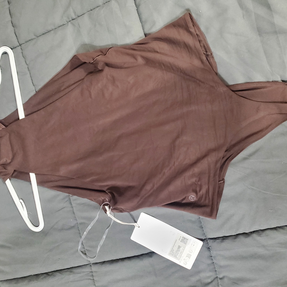Nulu Mock-neck Sleveless Bodysuit